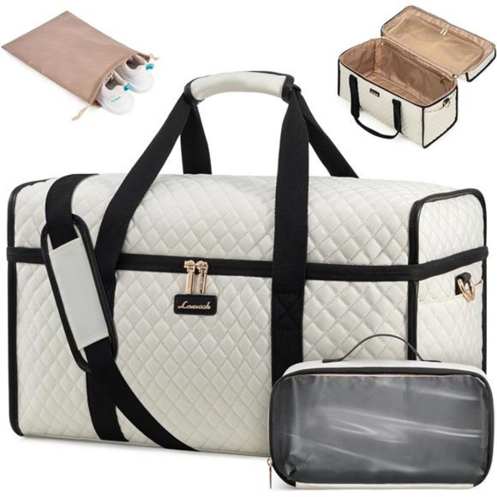 LOVEVOOK Travel Duffle Bag, Weekender Bags For Women, Carry On Duffel Bags For